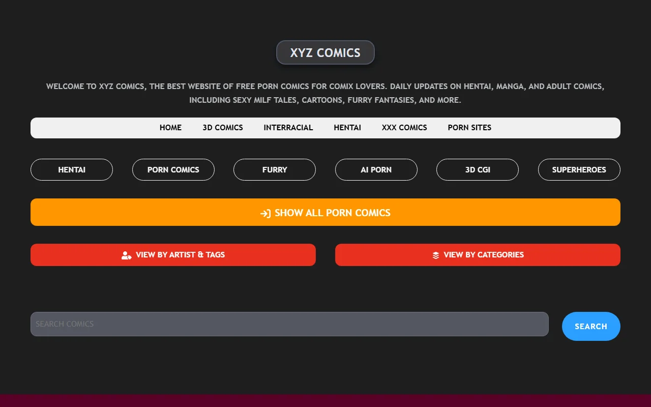 Screenshot: Xyzcomics Screenshot of Xyzcomics